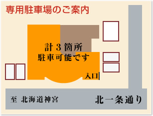 駐車場のご案内 駐車場のご案内